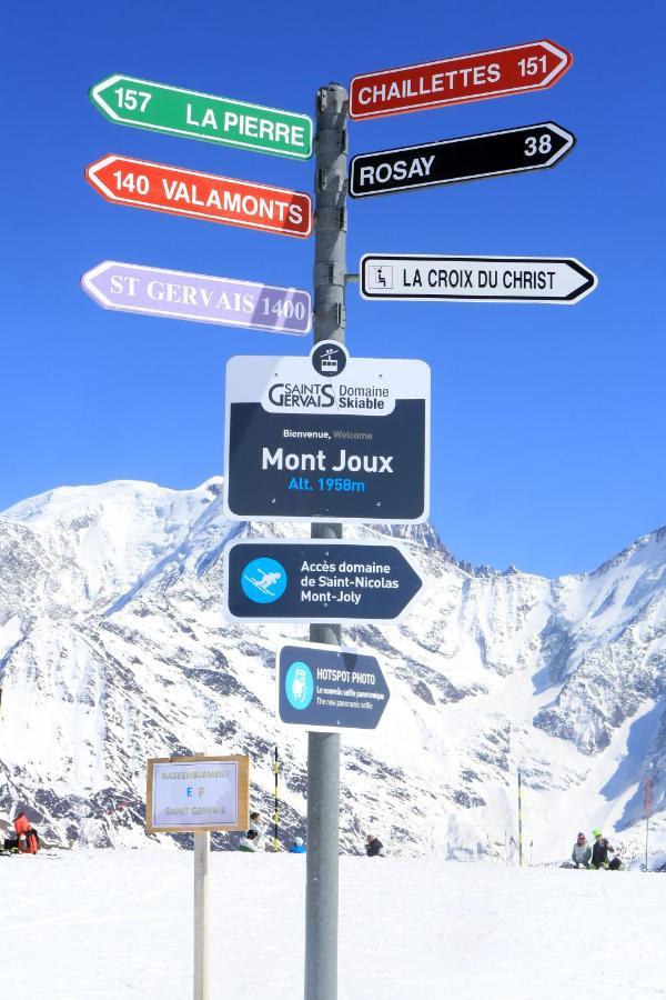 Saint-Gervais Apartment Next To Bettex Ski Lift 외부 사진